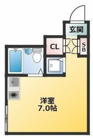 コーポ三和の物件間取画像